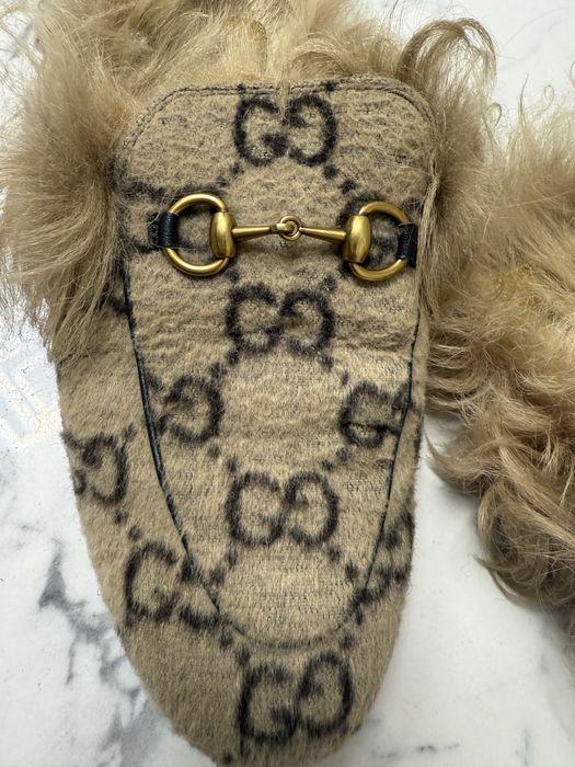 Мюлі Gucci - original , з хутром,39 розмір