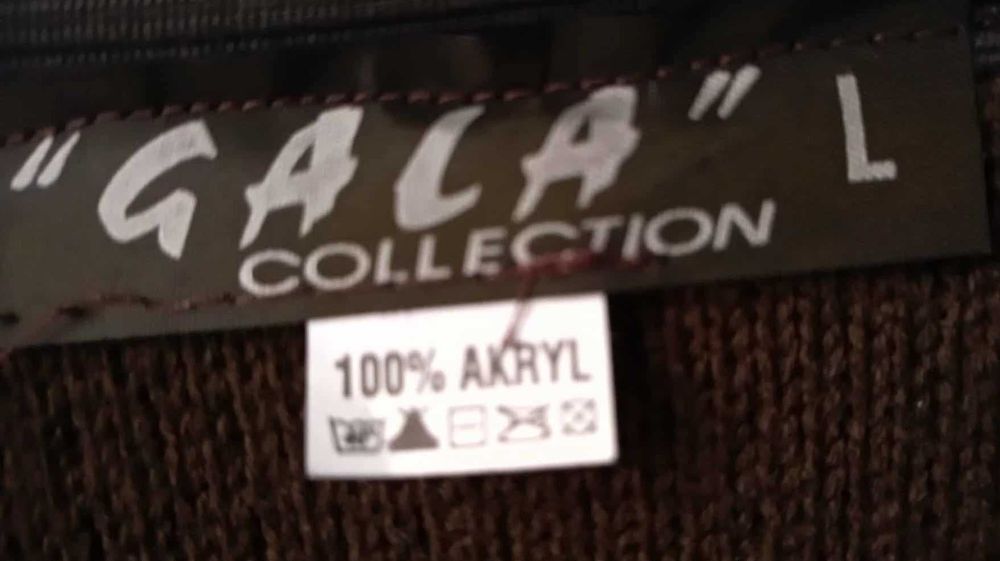 Gruby ciepły damski sweter L 40