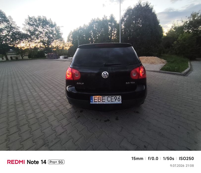 Golf V 2005 rok 2.0 TDI 6 Biegów 2 właściciel!