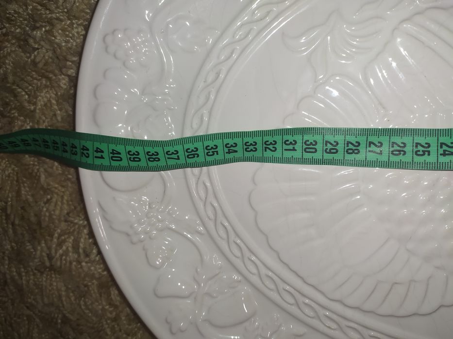 Блюдо сервірувальне біле Lefard,фарфор