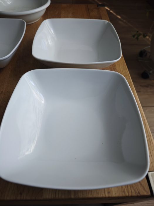 4x talerz głęboki Victoria Lubliana plus 2xtalerz głęboki Ikea