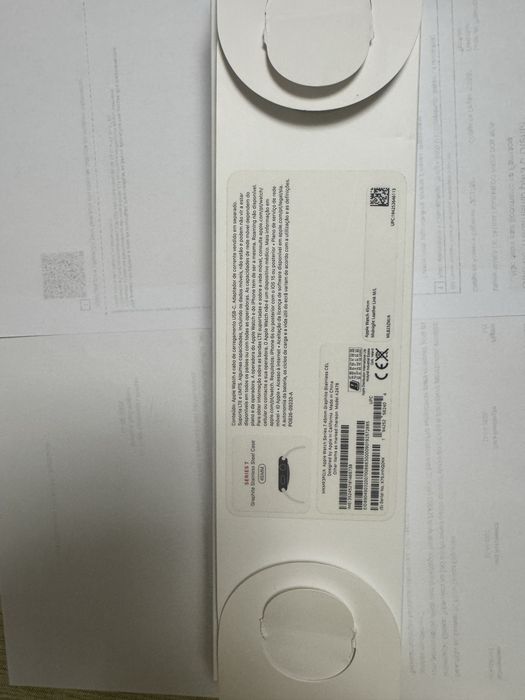 Apple watch 7  45mm aço inox