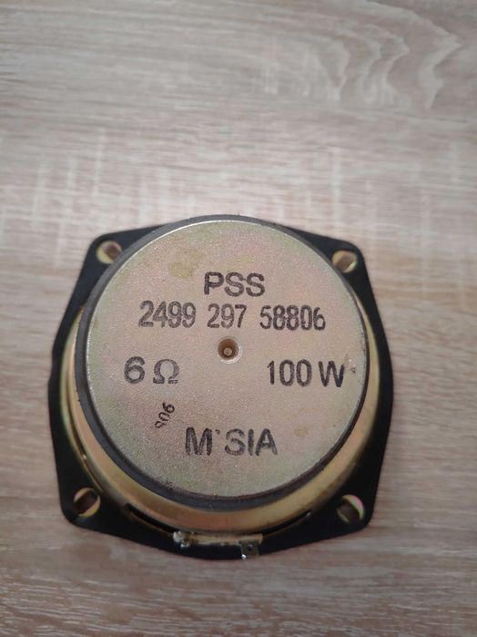 Głośniki pss 6om 100w msia pss  8om 70w