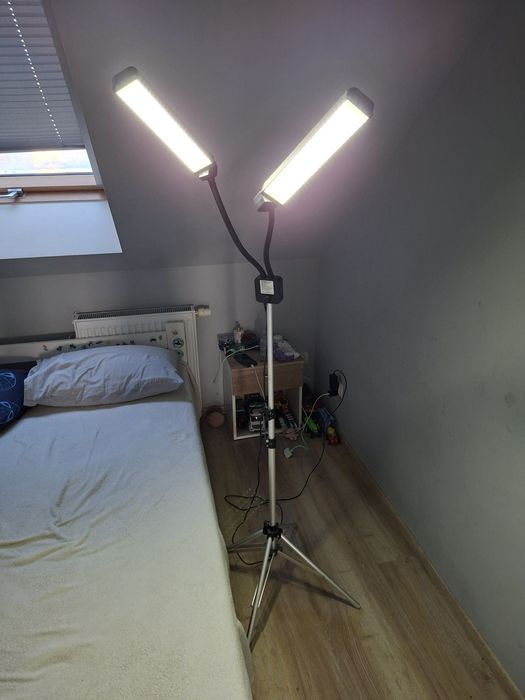 Lampa led do rzęs i makijażu Polluks typ msp-ld01