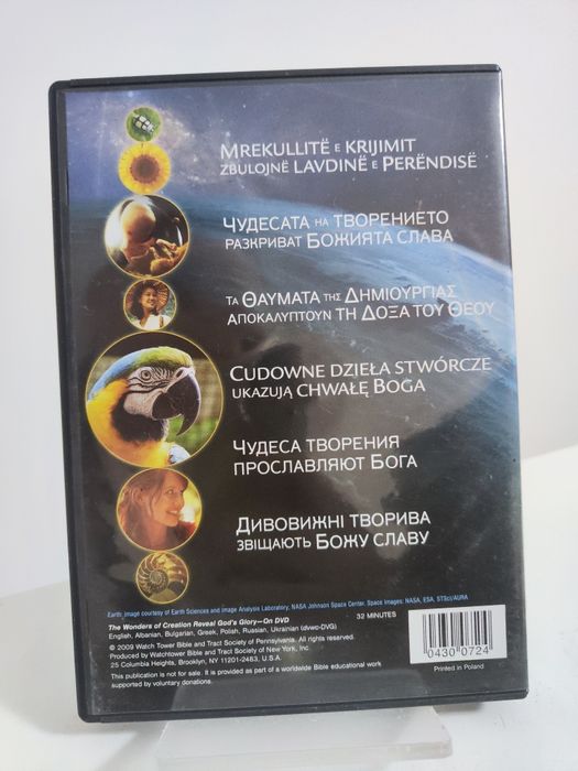 The Wonders of Creation Reveal God's Glory DVD