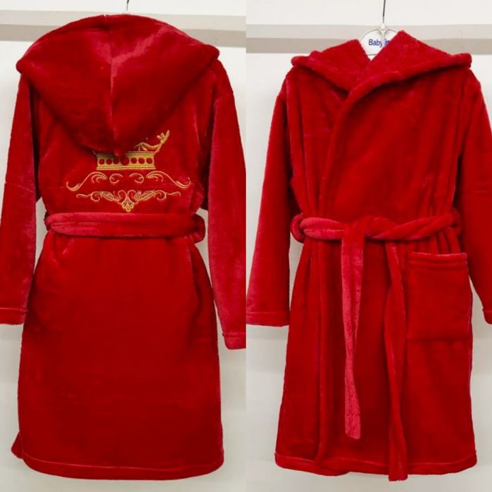 Халат дитячий вельсофт зима дівчинки хлопчика