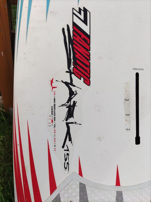 Deska 155 litrów szer. 80cm dł. 269cm Windsurfing Fanatic