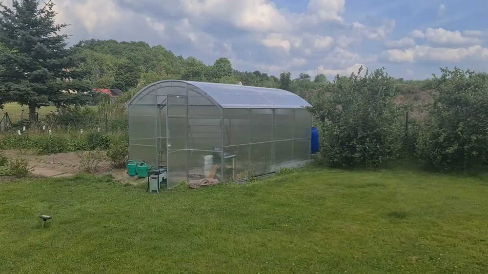 szklarnia poliwęglanowa 3x4/3x6/3x8/3x10 m odporna na śnieg i mróz