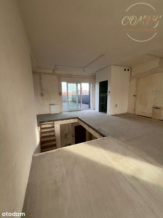 Piękny apartament dwupoz. z tarasem 35m2-NOWA CENA