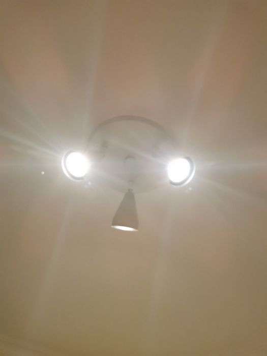 Candeeiros, Projetores para teto IKEA - 2 unidades