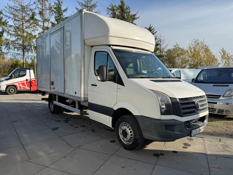 Volkswagen CRAFTER KONTENER WINDA BLIŹNIAKI  Sprowadozny Zarejestrowany Gotowy do pracy Pełna F-VAT MARŻA