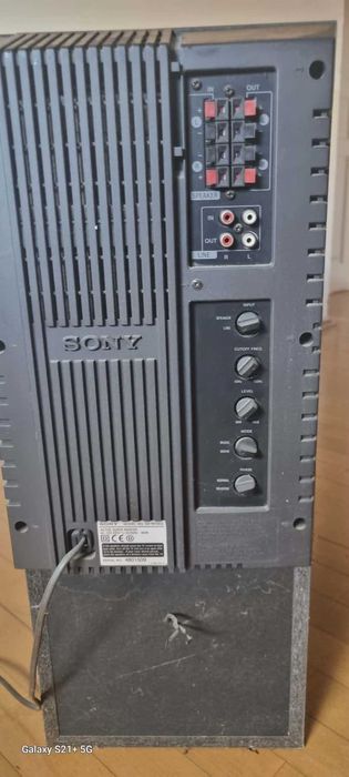 SONY subufer SA-W70es 190W active super woofer Warszawa Włochy