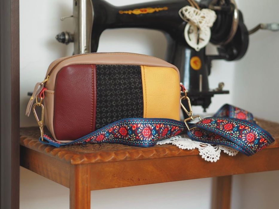 Nowa torebka ze skóry naturalnej