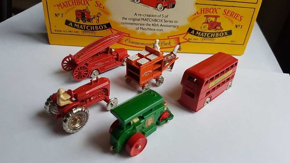 Matchbox Series 40th Anniversary Collection Zestaw modeli Unikat !!