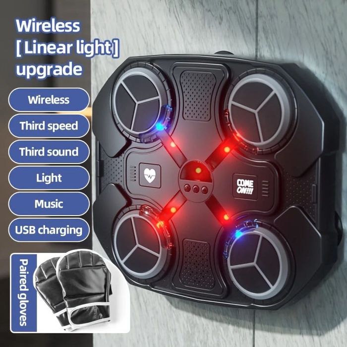 Alvo de Boxe Interativo Eletrônico – Perfeito para Crianças e Adultos!