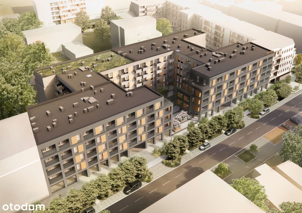 2-pokojowe mieszkanie 37 m² + balkon Bez Prowizji - Widok 4