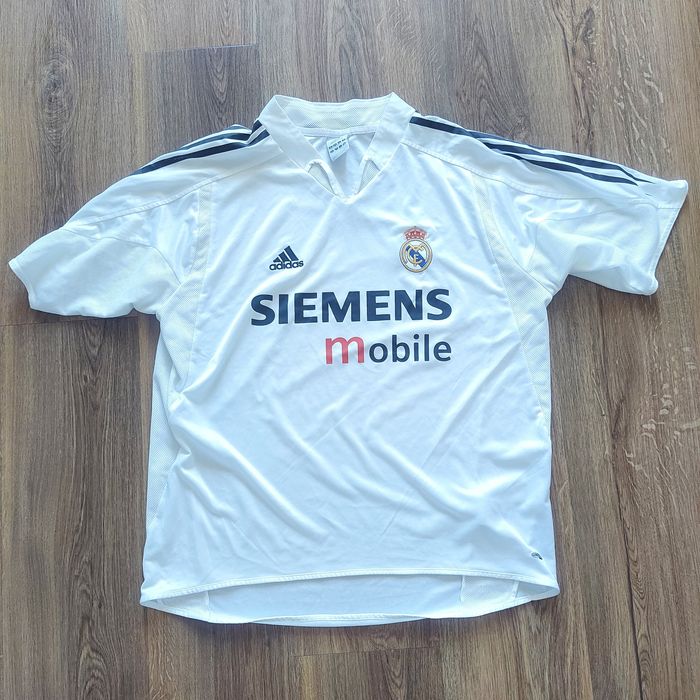 Koszulka Real Madryt ROZ. L Siemens Mobile 2004/2005 Lublin