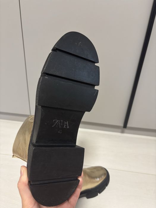Ботинки челсі ZARA GOLD черевики р.40