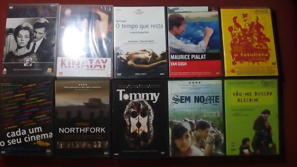 Filmes em DVD - Resnais, Eastwood, etc.