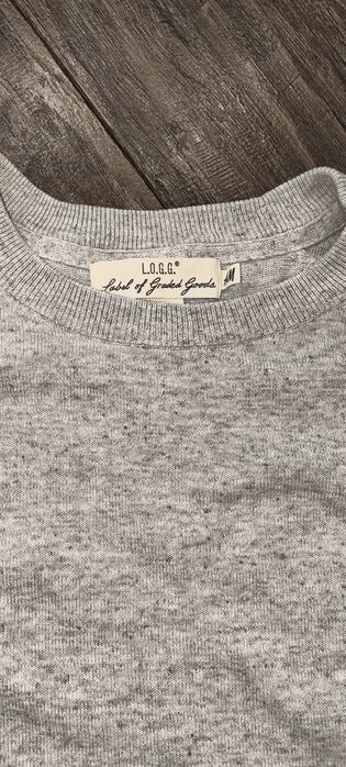 Cienki sweterek męski H&M r. L