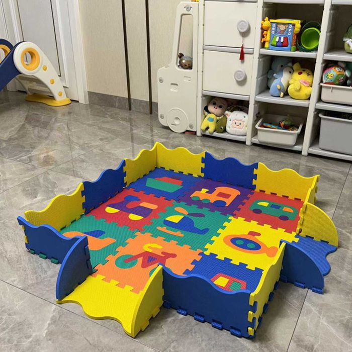 PUZZLE NOWE piankowe, kojec, kolorowa mata piankowa dla dzieci