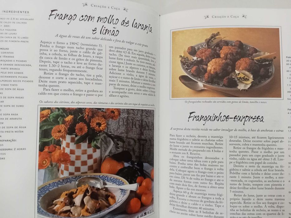 Receitas à moda antiga