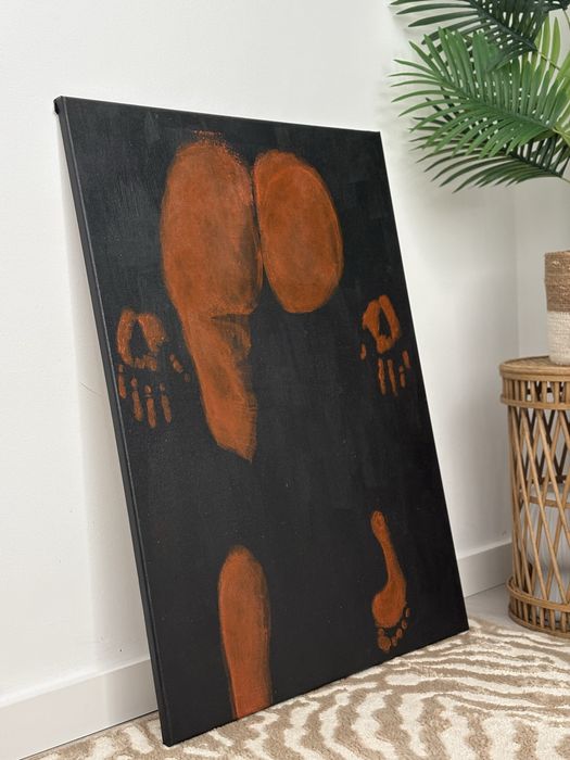 “I left myself here” 60x80