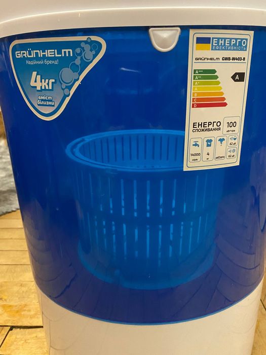 Пральна машина GWB-W403-B Grunhelm