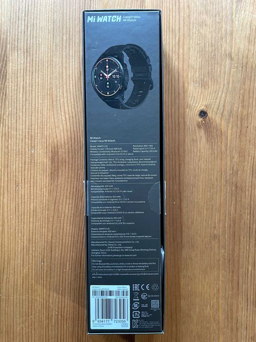 Xiaomi Mi Watch (XMWTCL02) – sprawny, GPS, AMOLED