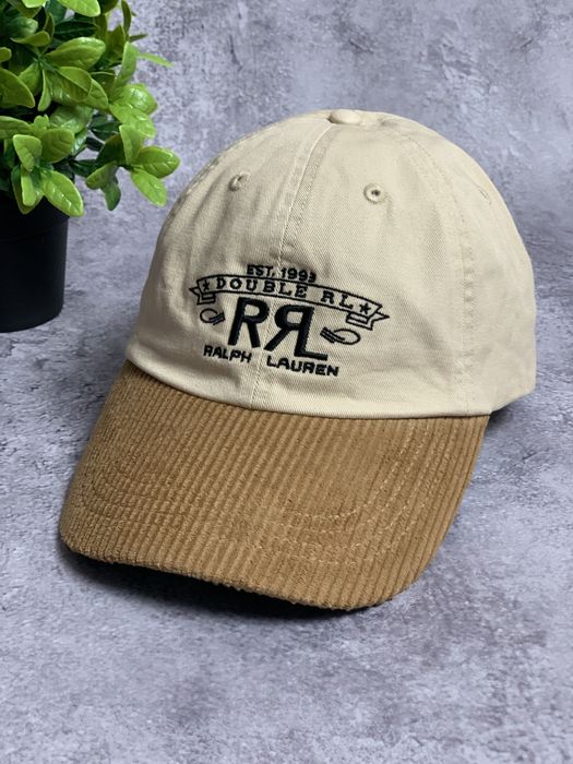 Кепка Ralph Lauren Double RL RRL з шкіряним ремінцем картуз