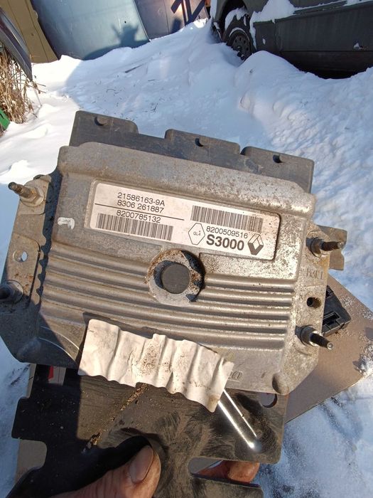 ЕБУ Рено Сценик 1.6 Блок Управления Иммобилайзер Ключ карта Комплект