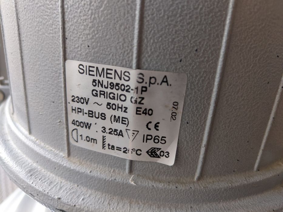 Lampa industrialna, prawdziwy unikat