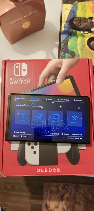Nintendo Switch OLED Desbloqueada