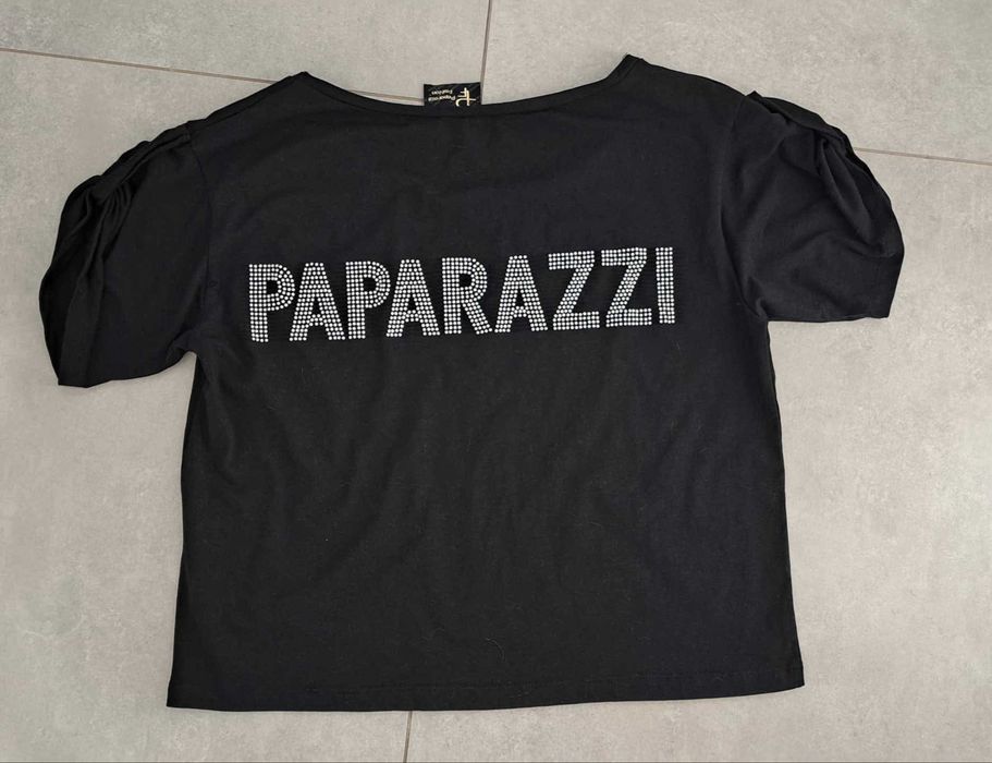 Czarna bluzka Paparazzi