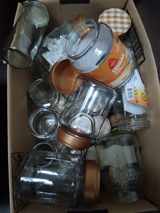 Frascos vazios lavados (vários tamanhos) + de 20