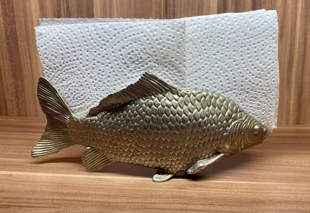 Винтажная салфетница GDR Германия подарок рыбалка