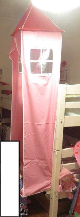 Torre de princesa para cama beliche