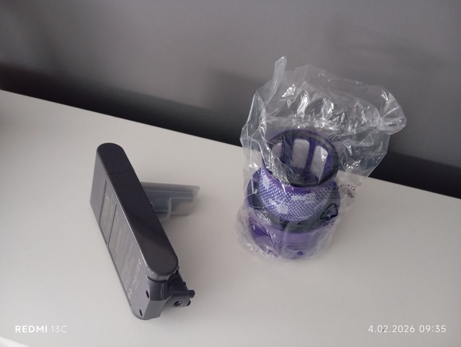 Bateria zamienna + filtr Dyson V10 25.2V 6000mah