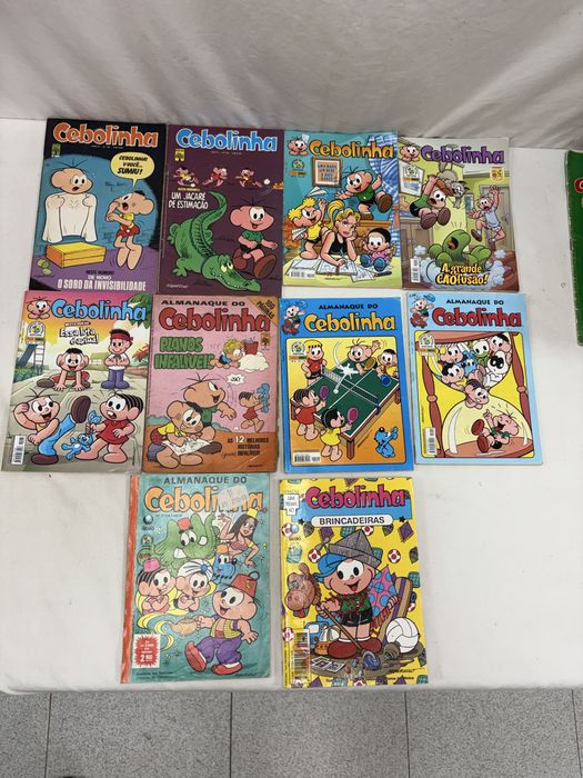 10 Livros BD Cebolinha 32