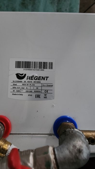 Podgrzewacz bojler elektryczny Regent 30l