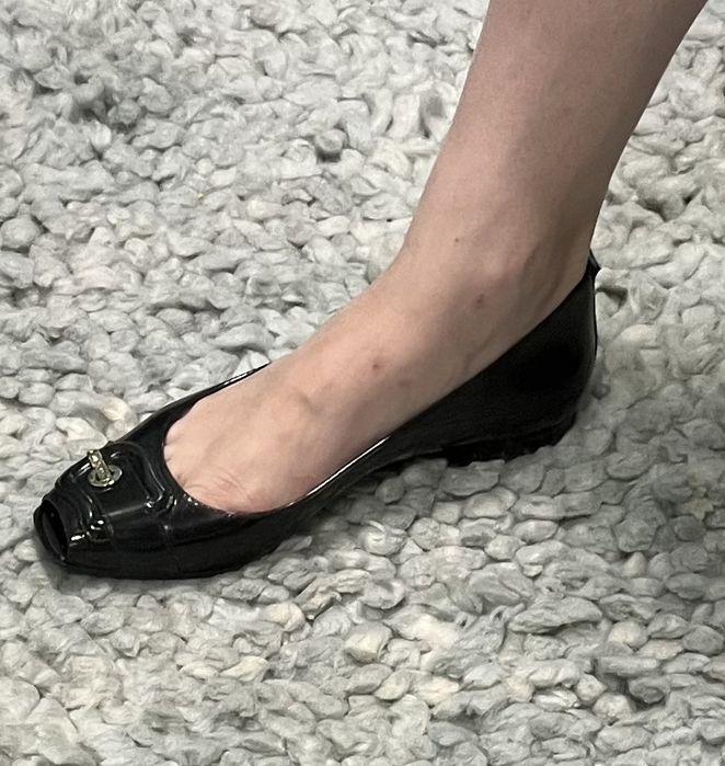 Женские силиконовые балетки, босоножки, туфли, сандали FENDI, оригинал