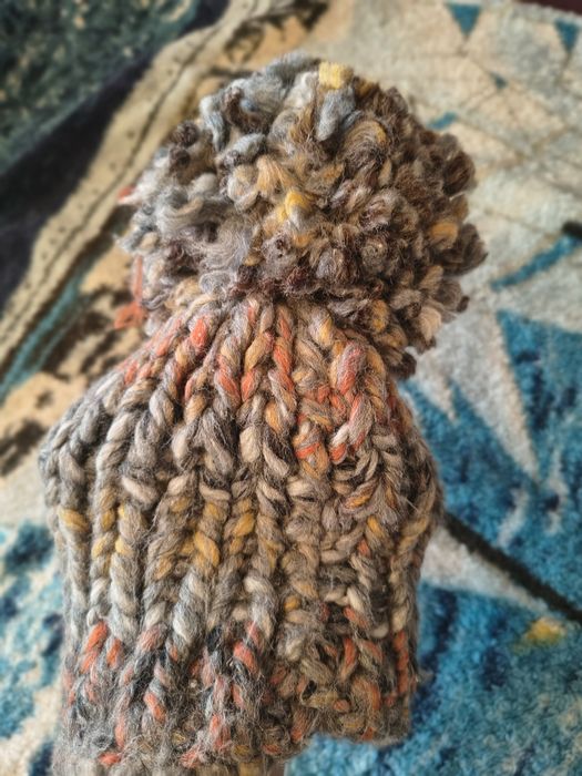 Czapka zimowa ręcznie robiona