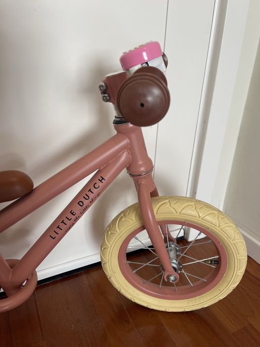 Biicicleta equilibrio little dutch rosa
