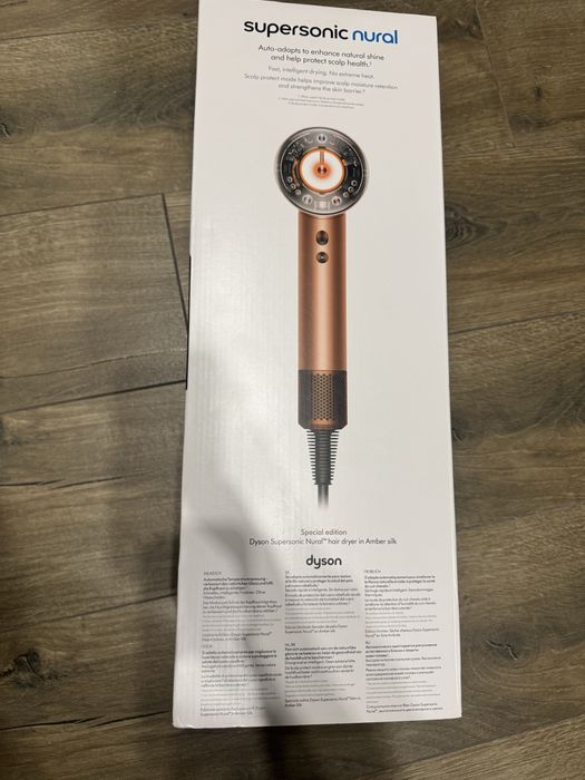 Новий Dyson Supersonic Nural Hair Dryer (Amber Silk)