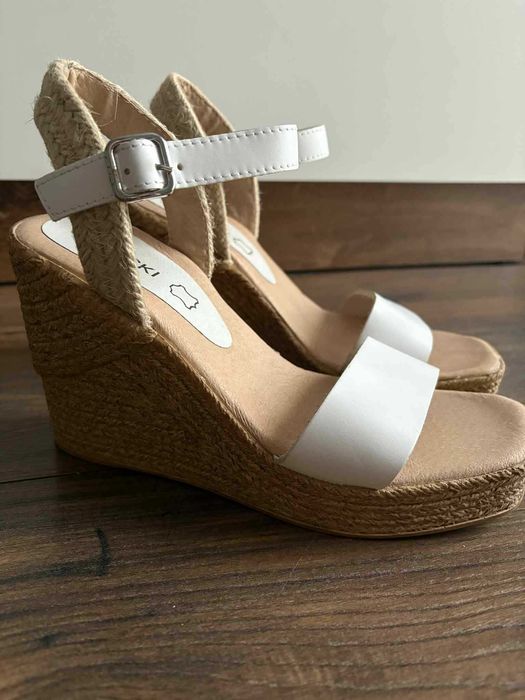 Buty na koturnie sandały obcasy Lasocki NOWE