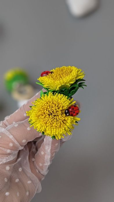 Кульбаби на резиночках