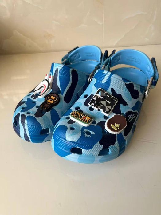 ‼️РОЗПРОДАЖ‼️ Крокси Crocs x Bape