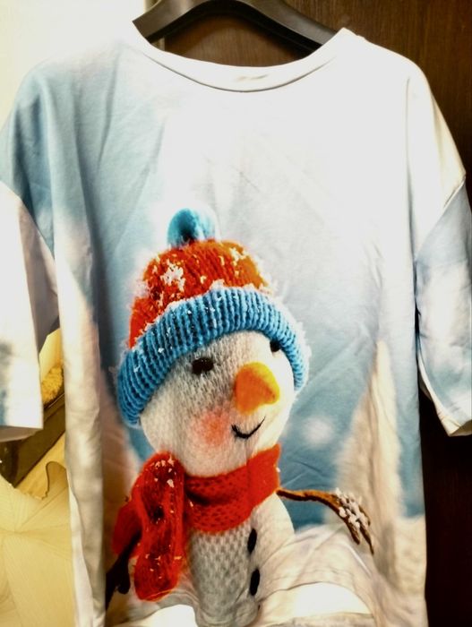 Футболка з новорічним принтом