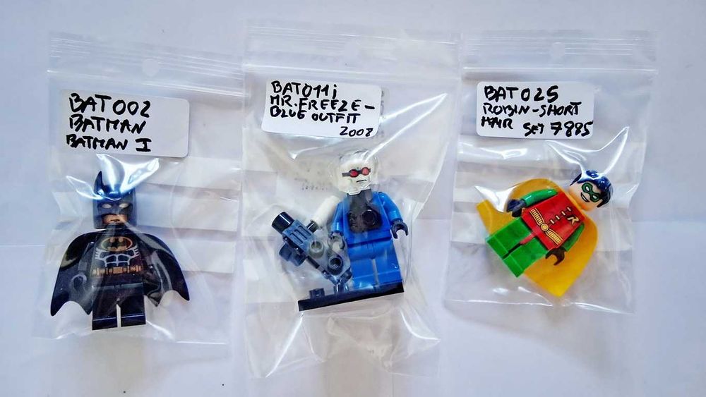 Lego Super Heroes Marvel DC Batman Movie Lote Minifiguras novas montadas