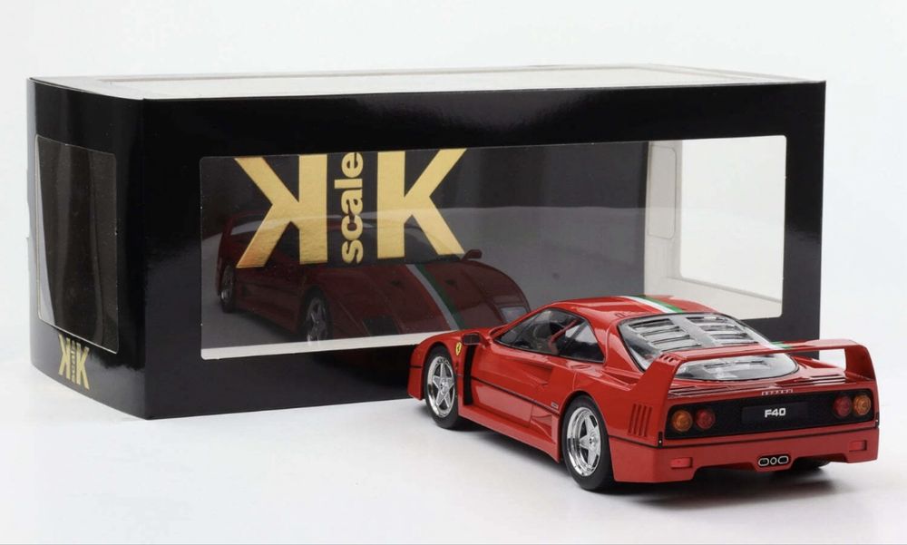 KK Scale  Ferrari F40 Ital Design Strip 1/18